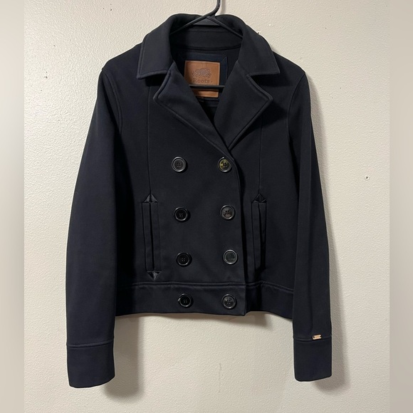 Roots Women's Double-Breasted Pea Coat Size L - Picture 1 of 10